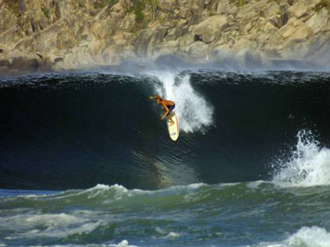 Jimmy Miller  surfing