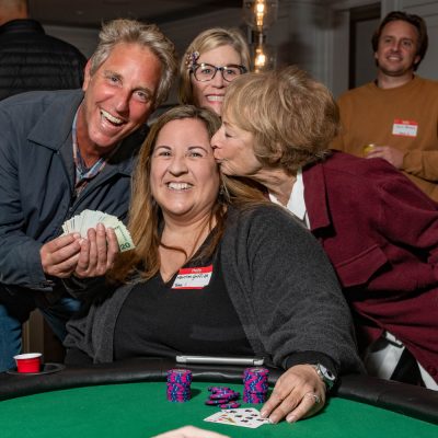 Poker on the beach ocean therapy fundraiser 2023 winner